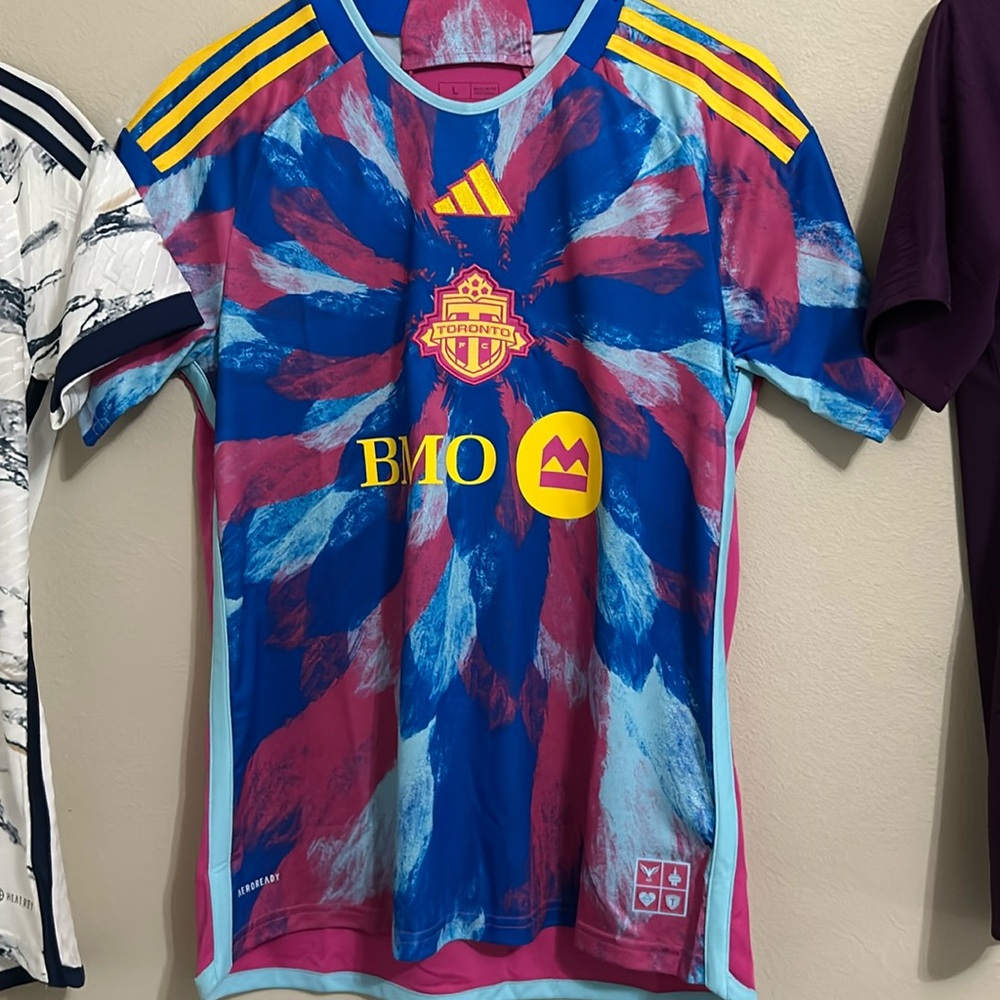 2023 Adidas Toronto FC Pink Jersey